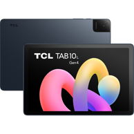 TCL Tablet TAB 10L Gen 4, 10.1", 4 GB, 128 GB, Wi‑Fi 5, Android 15, crna
